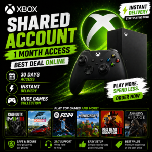 1 month shared account